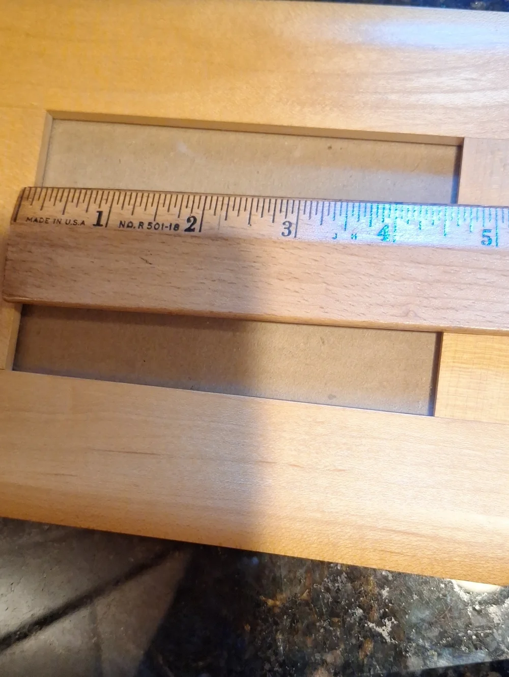 Crate&Barrel Light Wood Frame 3×5 Opening